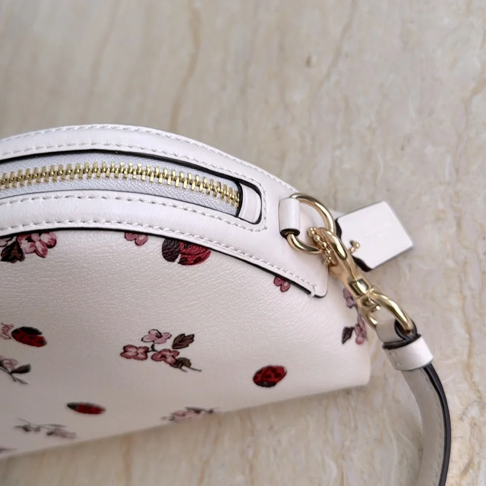 NWT COACH Madi Crossbody With Ladybug Floral Print. $328 - Picture 7 of 10